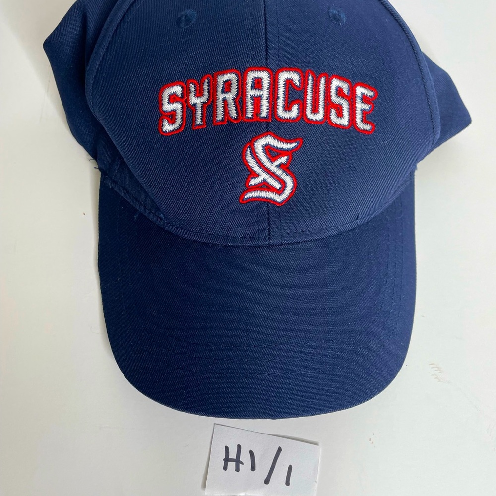 Rare Syracuse University Blue & Red Baseball Cap - Picture 6 of 6